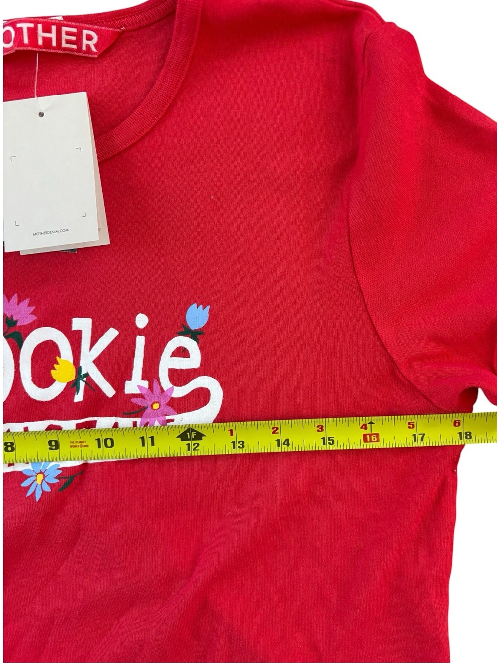 MOTHER DENIM Women's The Itty BittyRinger in Rookie Mistake (L) (NWT) - Picture 7 of 9
